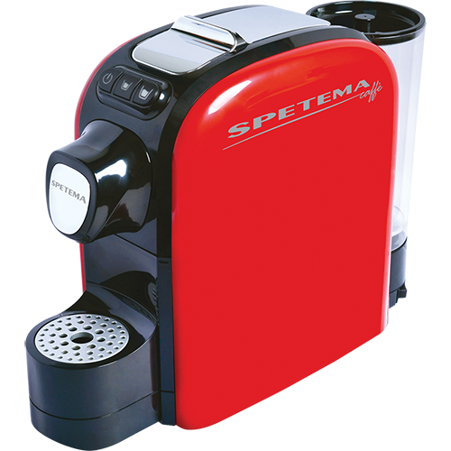 POD coffee machine Spetema grande red